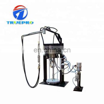 Hollow glass making machine two component sealant extruder