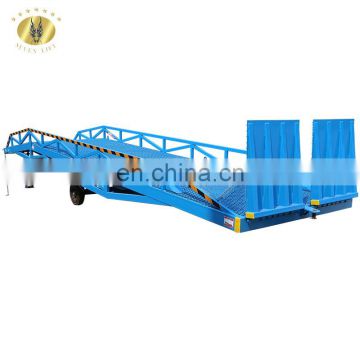 7LYQ Shandong SevenLift hydraulic stationary yard ramps for forklift truck