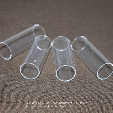 Supply thermal stability quartz clear heat resistant glass tube for uv lamp