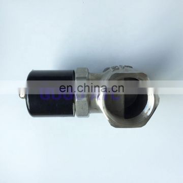 High temperature 180C 2 way water steam solenoid valve for hot water 1 inch Orifice 22mm US-25 PTFE normal close SS304 valve
