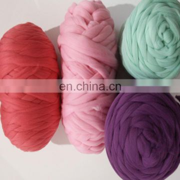 Wholesale Cheap Knitting Carpet 100% Thick Giant Super Chunky Merino Wool Yarn