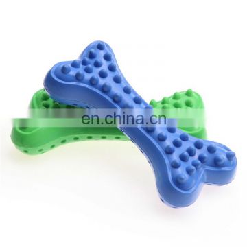 Easy to clean non-toxic pet chew toy molar tooth rubber dog toy bone