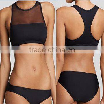 2016 Super Hot Sexy Bikini Woman ONE Piece Bikini Set Swimwear Black Swimsuit                        
                                                Quality Choice