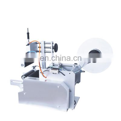 Semi Automatic Round Bottle Label Machine,Automatic Labeling Machine for glass and metal Bottle price
