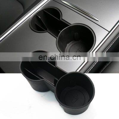 Tpe Cup Holder Liner Auto Accessories Tpe Cup Holder Insert For Tesla Model 3 Tpe Cup Holder