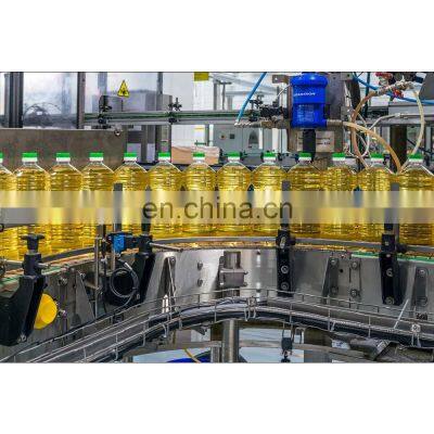 Low cost automatic cooking oil bottle filling machine line small cooking oil buckets filling capping machine