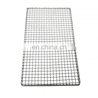 Outdoor Camping Picnic 304 316 Stainless Steel Bbq Grill Wire Mesh