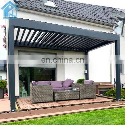 New design waterproof sunroom balcony aluminum terrace roof for pergola