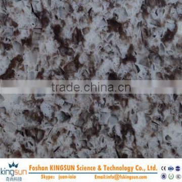 Colourful artificial quartz stone slab /Beautiful surface quartz stone slab with good quality/Man-made Quartz stone