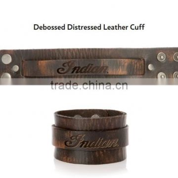 Wholesale Genuine Leather Bracelet Cuff Wrap Bracelet