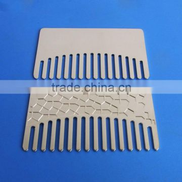 customized metal silver lice comb