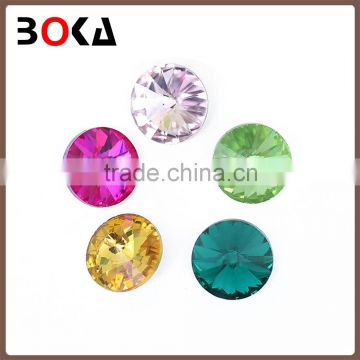 // high quality korean rhinestones for dress // resin crystals for jewelry making //