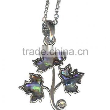 Canadian Maple Tree Leaf Leaves pendant Thanksgiving Holiday Canada Jewelry