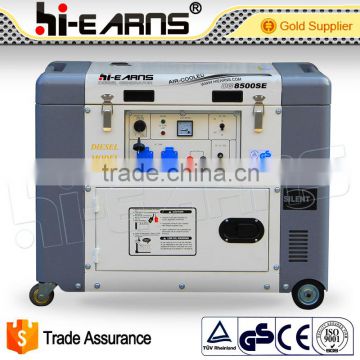 6KVA open top cover silent family use diesel generator price