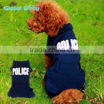 Wholesale warm fleeces old navy police dog clothes