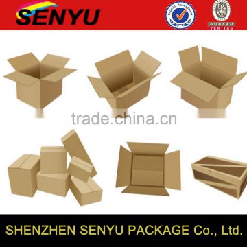 Kraft Paper Box Custom Size Folding Shipping Box