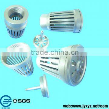 Shenzhen oem lastest design aluminum alloy lamp dust cover aluminum die casting