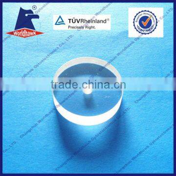 Round Windows with Hole(BK7,UV Fused siica,Sapphire)