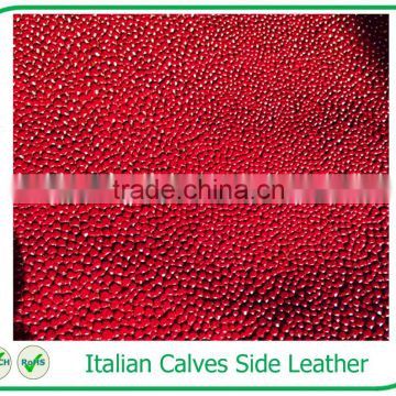 Excellent Italian Vegetable Tanned Embossed Stingray Grain Leather