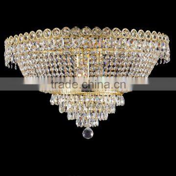 Modern Design Crystal Chandelier Lamp LED Ceiling Light Fixture for Home Decor and Wedding Decoration CZ7312G/500