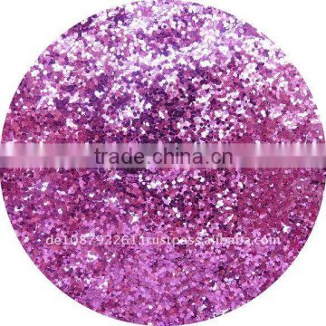 Nail Art Glitter hexagon 0.040" - lavender