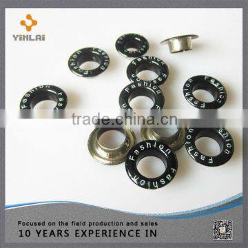 Alibaba china metal eyelets with logo