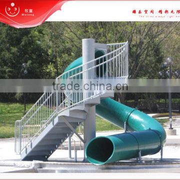 Hot Water Slide Park Indoor Water Equipment, Outdoor Water Slide For Kids For Sale