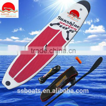 12'6''long 30'' width 4''thickness 2015 elaborate products Sunshine board Sup stand up inflatable paddle board                        
                                                Quality Choice