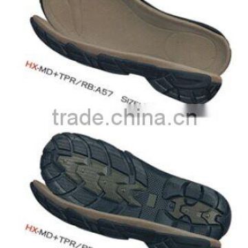 MD+TPR/RB/EVA beach sandals sole
