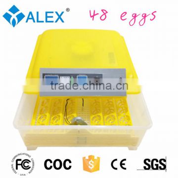 Best choice mini 48 cheap chicken egg hatcher and poultry quali egg incubator