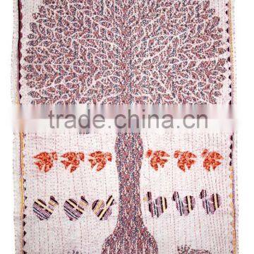 Handmade embroidered tree Wall Hangings tapestry