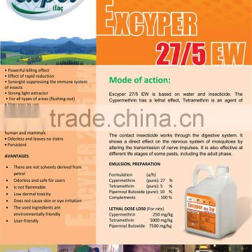 high quality Excyper 27/5 EW liquid insecticide