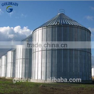 Excellence types of galvanized metal resin silo