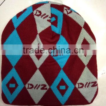 FACTORY DIRECTLY!!Top quality fashion custom knitted hat