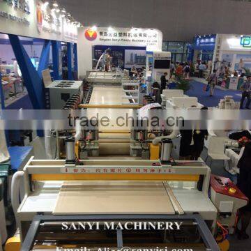 Wood plastic board extruder machine/wood plastic composite board making machine/wood plastic foam board machine