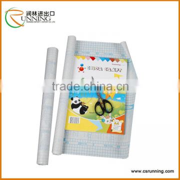 Alibaba Manufacturer PVC self adhesive vinyl film plastic roll for book cover