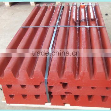 High quality jaw crusher spare parts/stone jaw crusher parts price for quarry mining