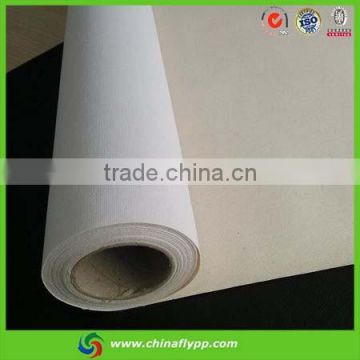 Shanghai supplier photo printing polyester cotton farbic, self adhesive canvas