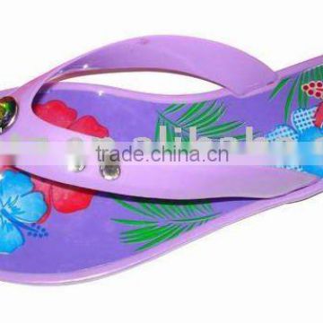 ladies crystal jelly shoes
