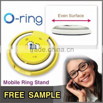 Free_Sample O-ring Promotional Portable Finger Ring Holder Mobile stand