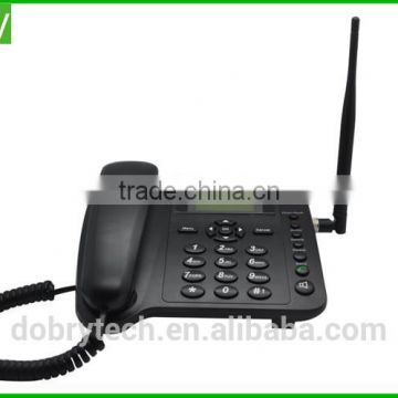 Factory offer 850/900/1800/1900MHZ gsm fixed wireless phone desktop phone with one or dual SIM card