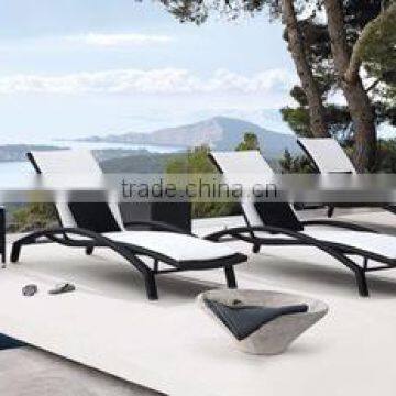 Luxury sunbed for hotel and resort