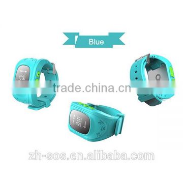 Real time gps watch for kids with rapid accurate positioning function personal GPS tracker