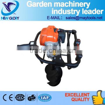 Professional 52cc gas earth auger drill