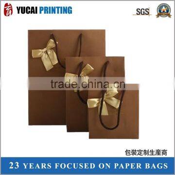 chocolate kraft paper gift packaging bag