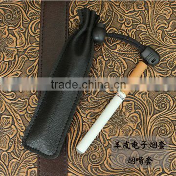Customized leather souvenirs pouch for electronic cigarette