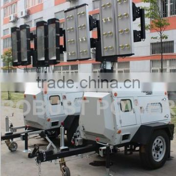 Kubota generator 7KW LED Vehicle-mounted Generator Lighting tower