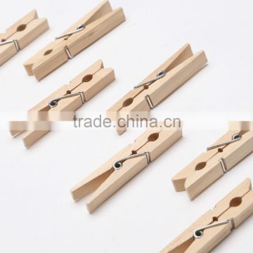 engraved wooden clothespin