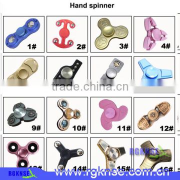 2017 New arrival New design stainless steel Bearing finger spinner Relieve Stress Fidget spinner toys
