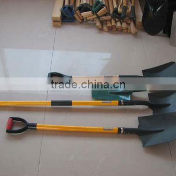 2013 new painted TUV/GS standard shovel with fiberglass and wooden handle